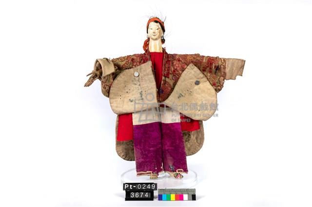 布袋戲偶-旦角藏品圖，第4張