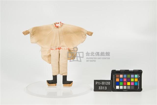 布袋戲偶─捲眉武生藏品圖，第4張