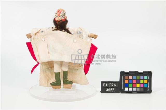 布袋戲偶─紅大花藏品圖，第4張