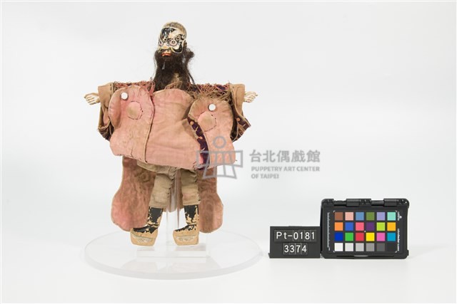 布袋戲偶-黑大花藏品圖，第4張