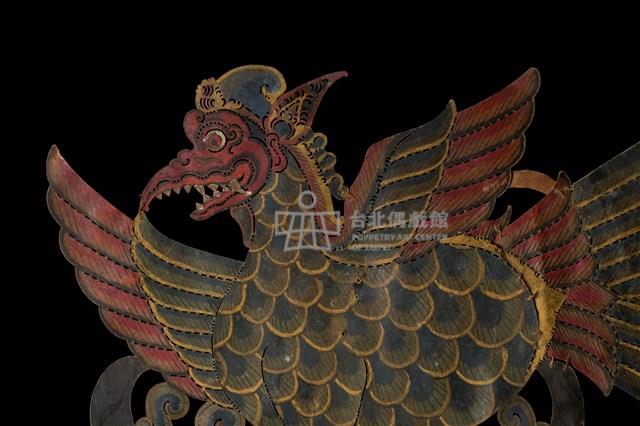 印尼爪哇島皮影戲偶─鷹（Jatayu）藏品圖，第4張