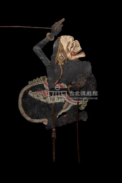 印尼爪哇島皮影戲偶─丑角（Semar）藏品圖，第4張