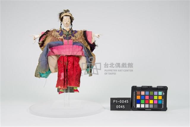 布袋戲偶─小旦藏品圖，第4張