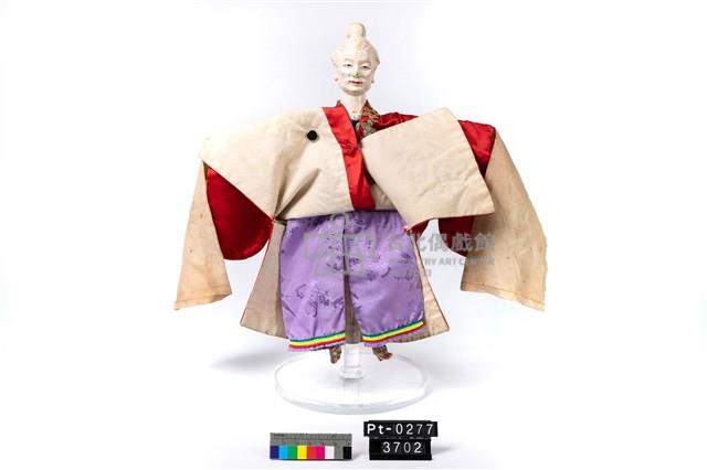 布袋戲偶─白毛旦藏品圖，第4張