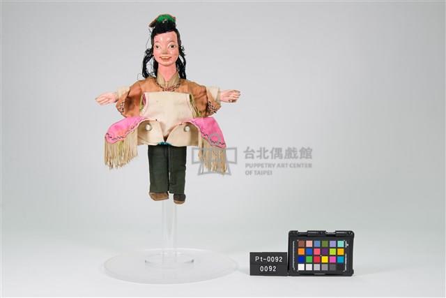 布袋戲偶─笑嘴旦藏品圖，第7張