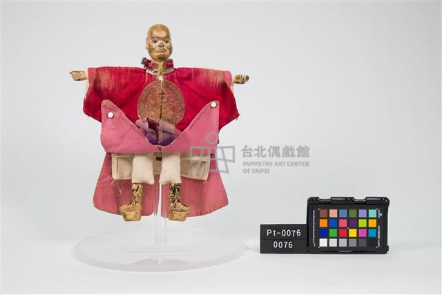 布袋戲偶─憨面藏品圖，第8張