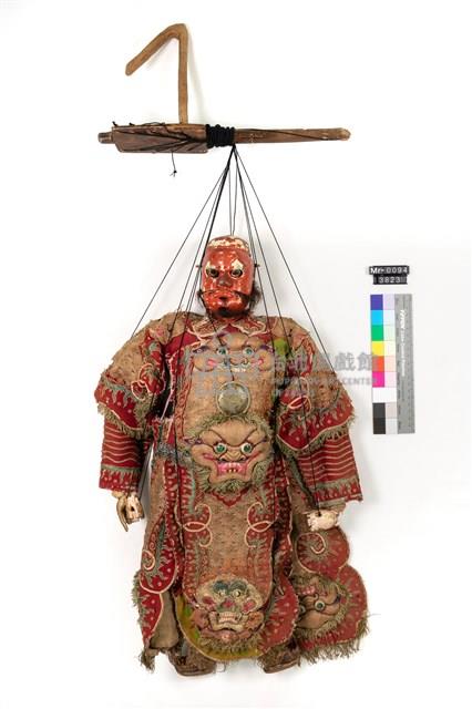 懸絲傀儡戲偶-紅大北藏品圖，第1張