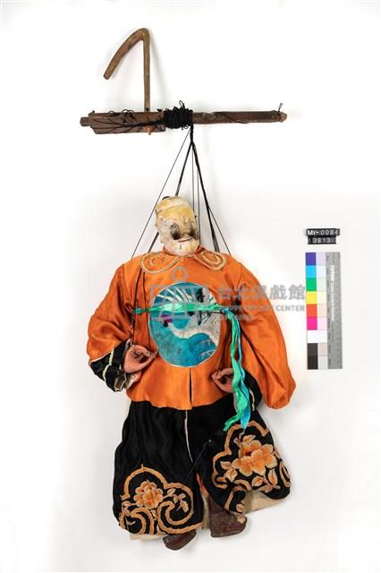 懸絲傀儡戲偶-笑生藏品圖，第1張