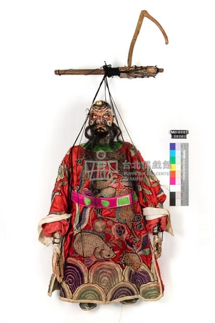 懸絲傀儡戲偶-紅大花藏品圖，第3張