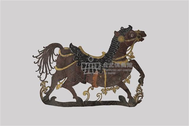 印尼爪哇島皮影戲偶─馬（Kuda）藏品圖，第3張