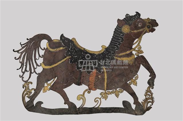 印尼爪哇島皮影戲偶─馬（Kuda）藏品圖，第4張