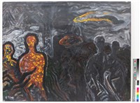 ⼭⾏⼈形-4藏品圖，第1張