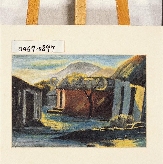 多媒材、蠟筆、水性顏料藏品圖，第1張