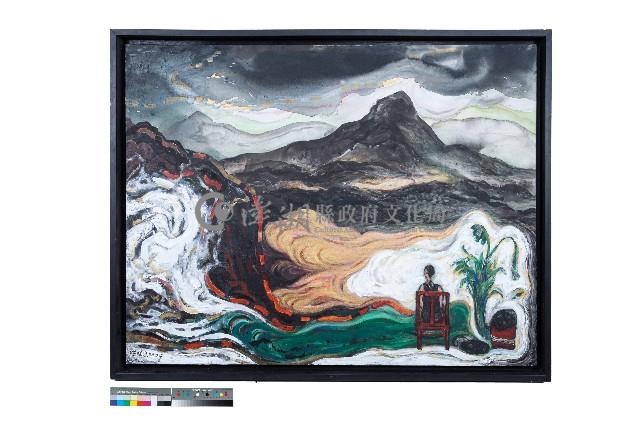 坐看雲起 冥想⼤尖⼭藏品圖，第1張