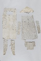 白色女性麻製喪服藏品圖，第1張