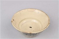 藍灰花紋瓷碗藏品圖，第1張