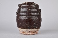 褐釉貼龍紋陶茶葉罐藏品圖，第2張