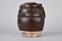 褐釉貼龍紋陶茶葉罐藏品圖，第4張