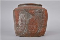陶製褐釉素面罐藏品圖，第1張