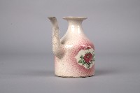 彩繪蘭菊紋酒壺藏品圖，第3張