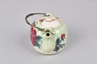 影青彩繪牡丹茶壺藏品圖，第2張