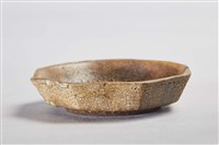 八角青釉瓷碟藏品圖，第2張