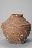 陶製紅胎素面醃菜甕藏品圖，第3張