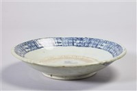 青花彩繪陶盤藏品圖，第1張