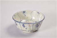 青花螺旋紋瓷碗藏品圖，第1張