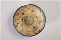 開片青花螺旋紋瓷碗藏品圖，第3張