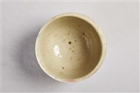 藍葉粉花紋茶杯藏品圖，第3張