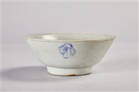 灰青釉青花瓷碗藏品圖，第2張