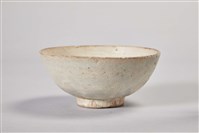 青花白釉陶碗藏品圖，第2張