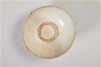 青花白釉陶碗藏品圖，第3張