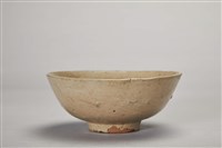 紅胎黃灰釉陶碗藏品圖，第2張