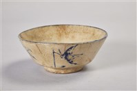 開片青花白瓷碗藏品圖，第1張