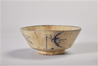 開片青花白瓷碗藏品圖，第2張