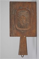 木製方形壽龜及壽桃粿模藏品圖，第2張