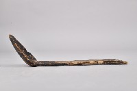 黑漆素面木製匙藏品圖，第2張