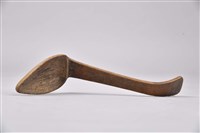 素面木製匙藏品圖，第1張