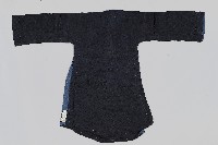 女性條紋領口客家藍衫藏品圖，第2張