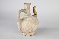 越窯白釉把壺藏品圖，第3張