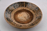 青花壽字蝴蝶紋陶盤藏品圖，第1張