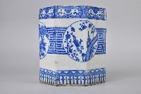 八角青花香筒藏品圖，第1張