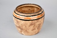 淺褐釉朱黑弦紋罐藏品圖，第3張