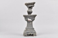 素面錫合金製燭台藏品圖，第4張