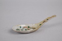 紅花綠葉彩瓷湯匙藏品圖，第1張