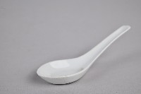白瓷製湯匙藏品圖，第1張