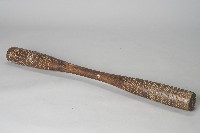 幾何紋飾木杵藏品圖，第2張