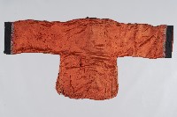 紅底開襟長袖新娘衣藏品圖，第2張